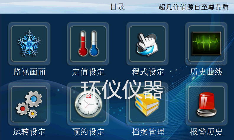 小型恒溫恒濕試驗箱控製器